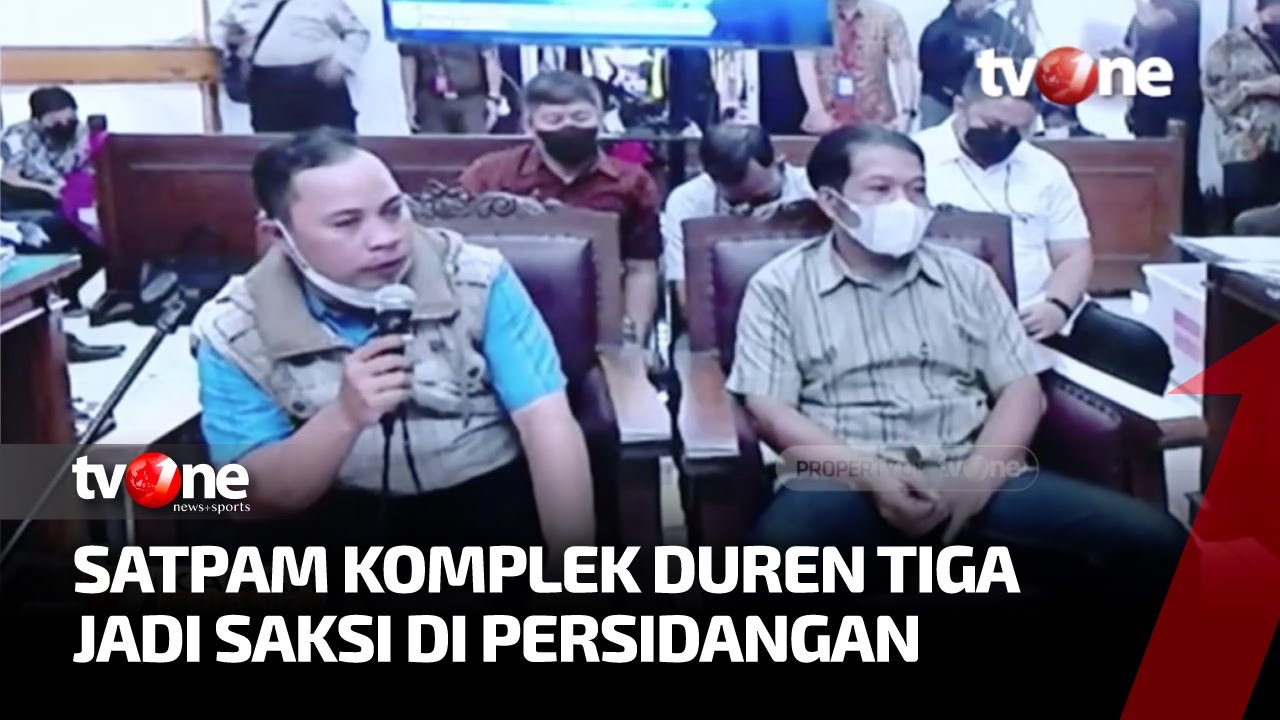 Kesaksian Abdul Zapar Satpam Duren Tiga 