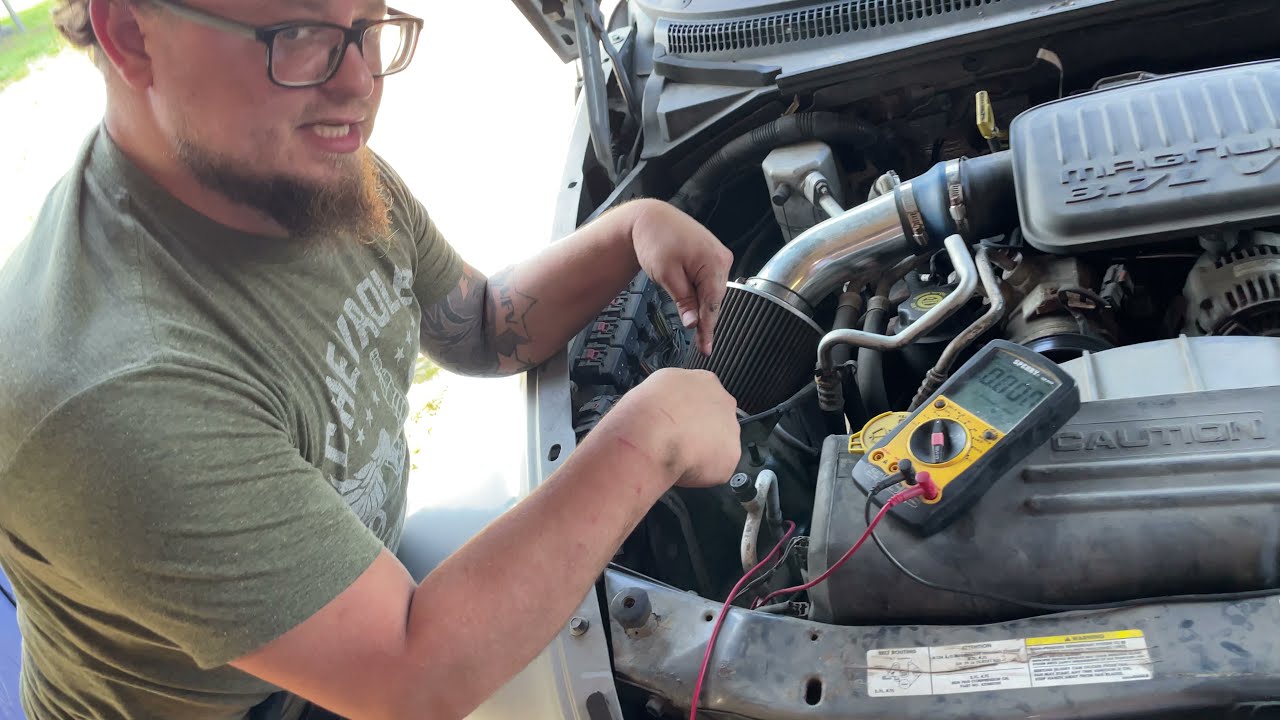 Тест датчика кулачка 3.7L 4.7L 5.7L Dodge P0340 P0344