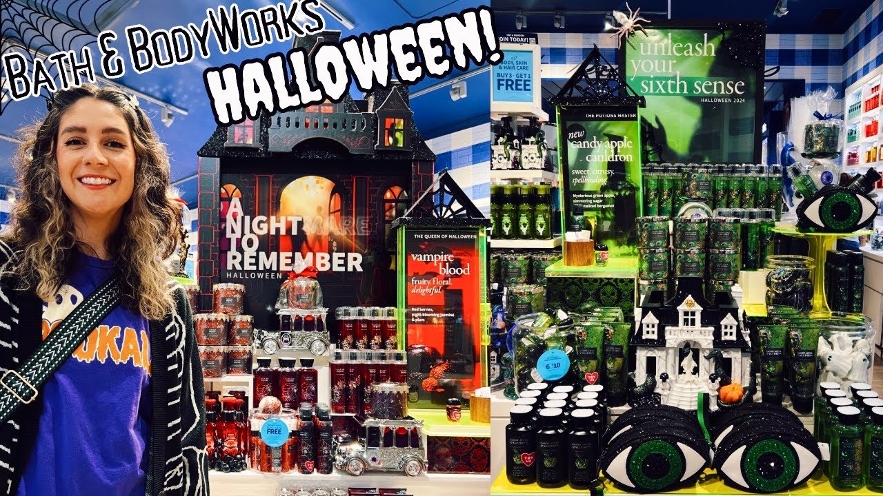 HALLOWEEN is HERE at Bath & Body Works!🎃 Full Store Tour + Haul!🖤✨