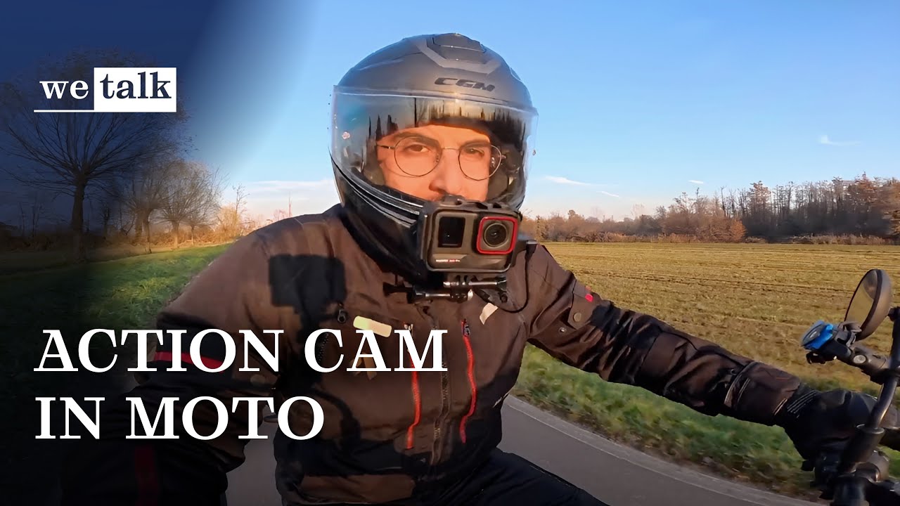Montare l'action cam sul casco | 🎥 Soluzioni & vantaggi di una camera in sella!
