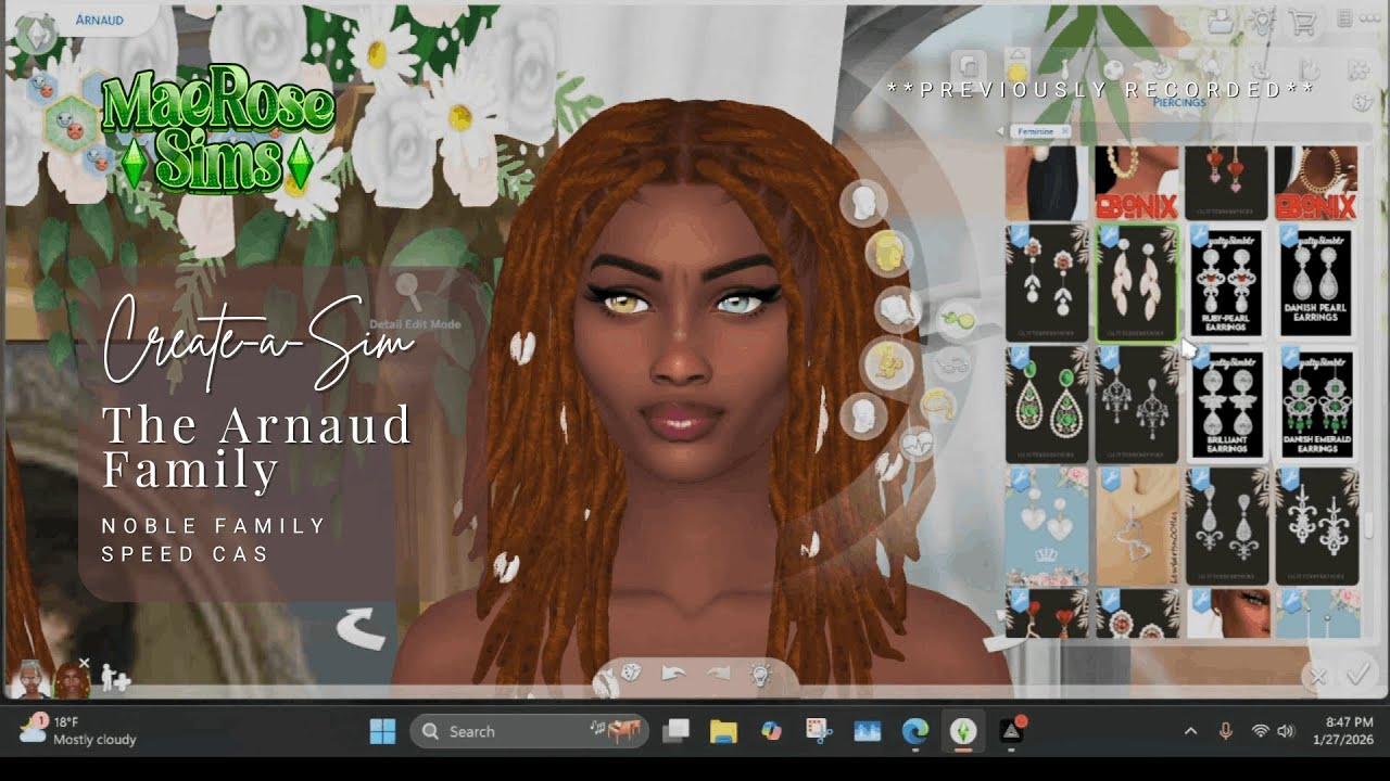 👑 It's a Queen's World | Create-a-Sim: The Arnaud Family of the Laveau Empire👑