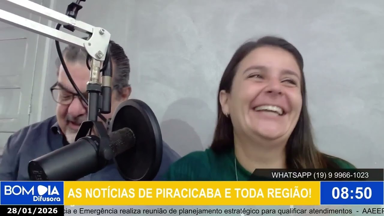 CARNAVAL: Entrevista com os secretários de cultura e turismo de Piracicaba, Carlos e Clarissa