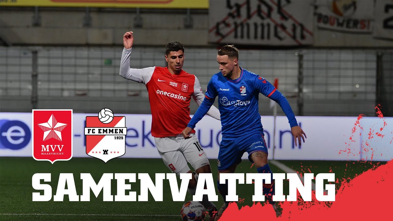 MVV Maastricht - FC Emmen | SAMENVATTING