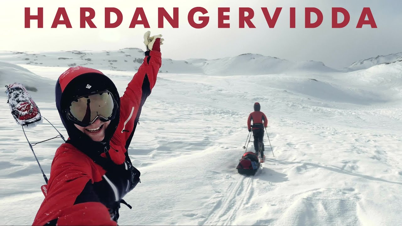 Snow kite crossing of  Europe's biggest mountain plateau