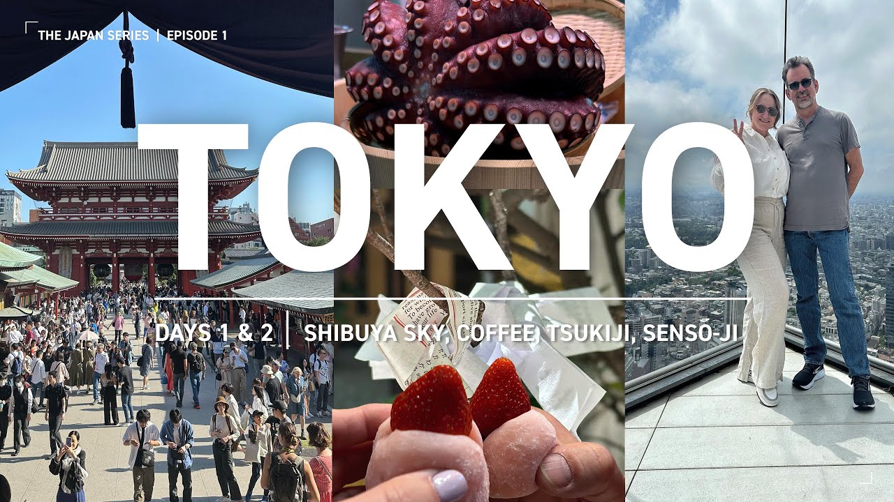 The Japan Series // Exploring Tsukiji Fish Market, TeamLabs Planets and Senso-Ji Temple in Tokyo