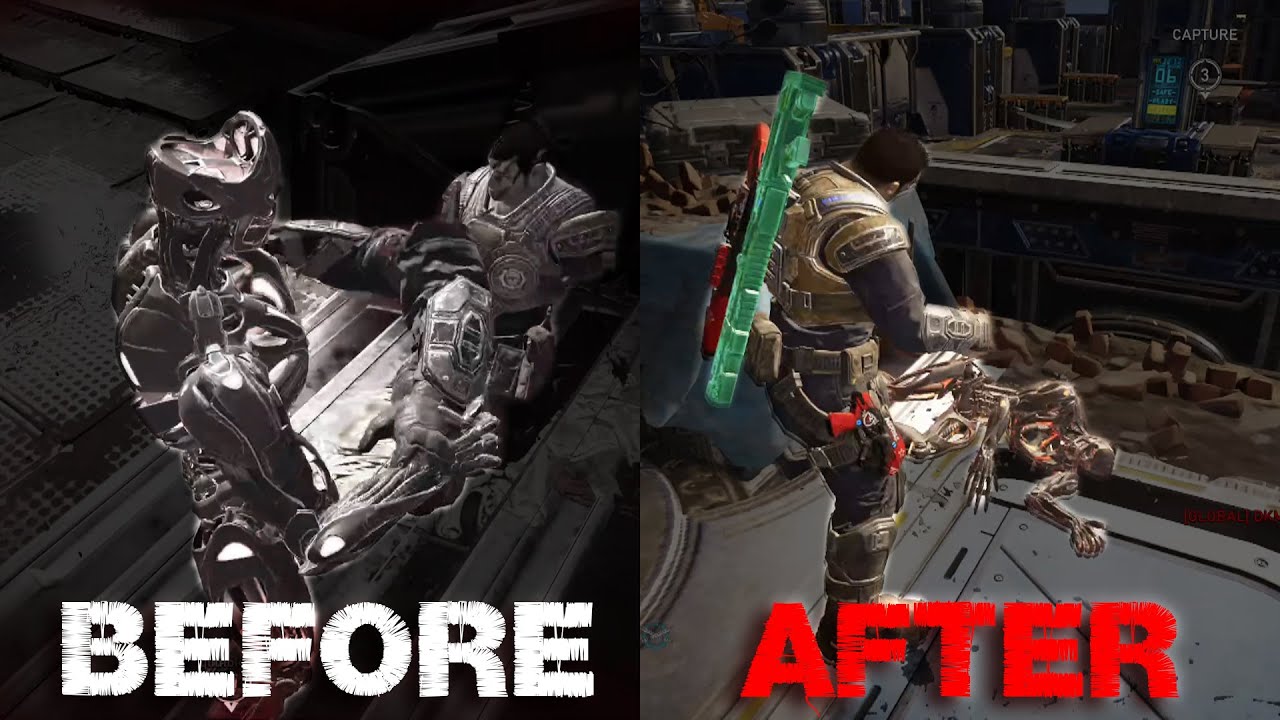𝗧𝗢𝗫𝗜𝗖 𝗣𝗟𝗔𝗬𝗘𝗥 gets HUMBLED in Gears of War...