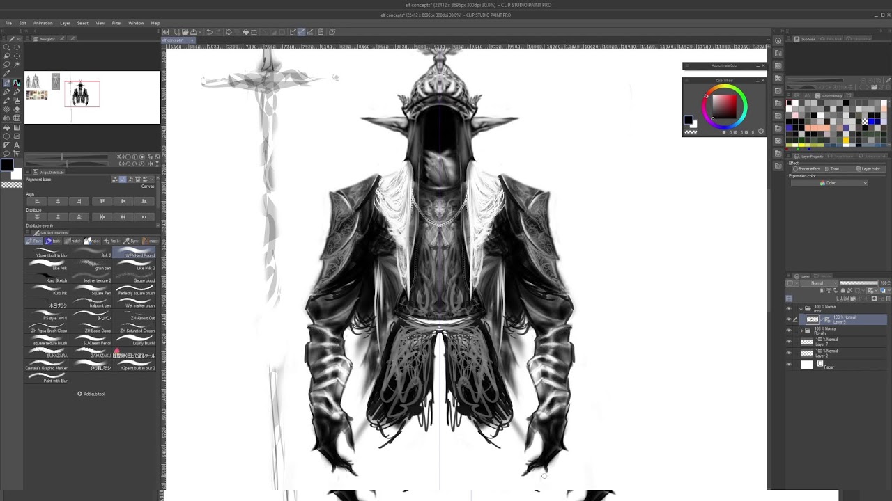 Art Stream #11 - More Elves and Fashion