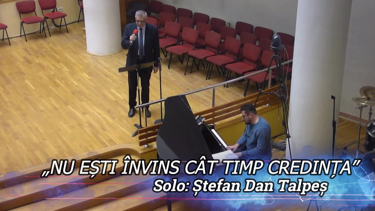 „NU EȘTI ÎNVINS” - Solo: DAN TALPEȘ, pian Cristi Holhoș Vaida