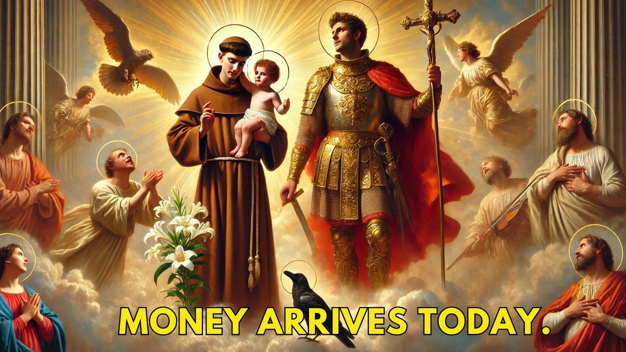 🔓 Pray Today: Saint Anthony & Saint Expedite Prayer for Money to Arrive and Overflow Urgently
