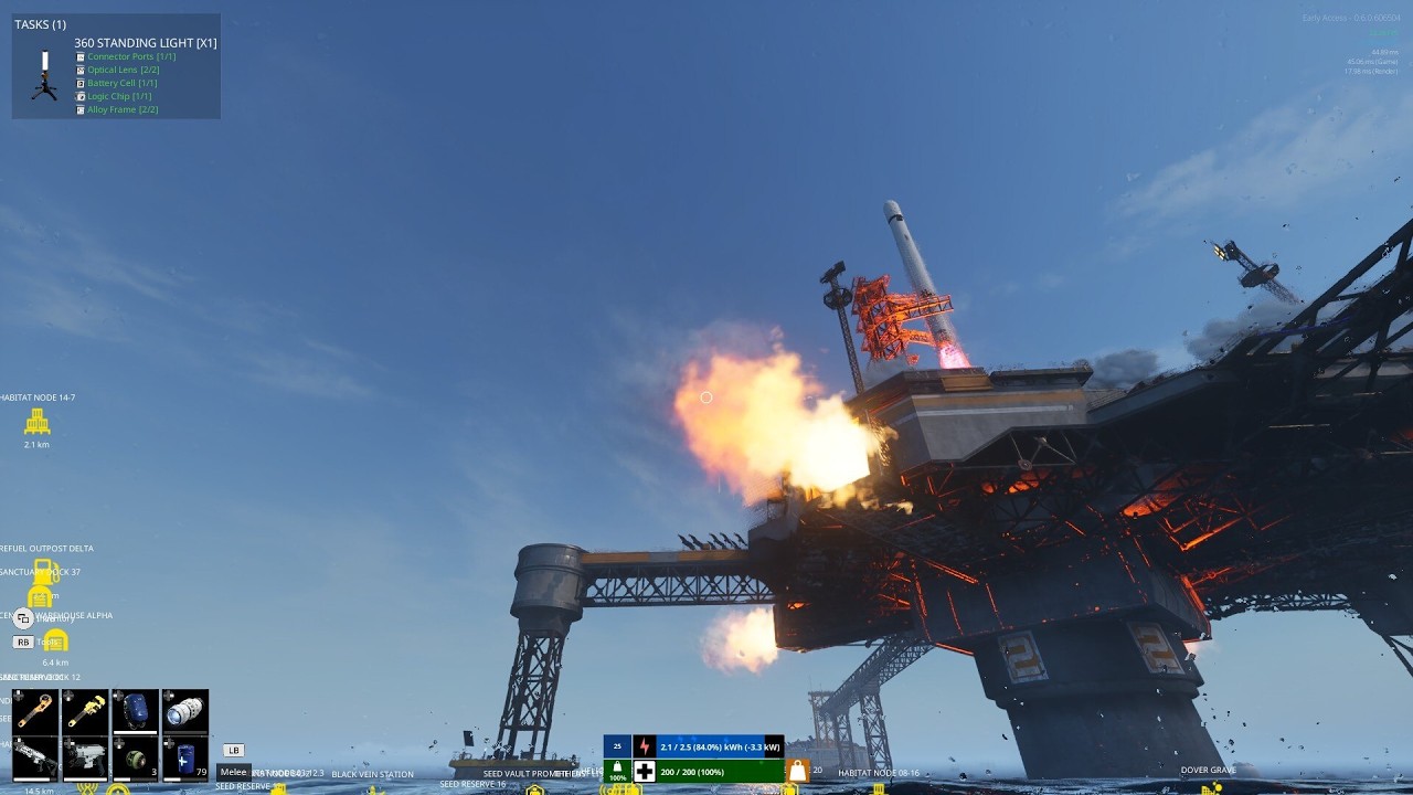 Exodus Rocket refueling Station, A lost Last Caretaker tale