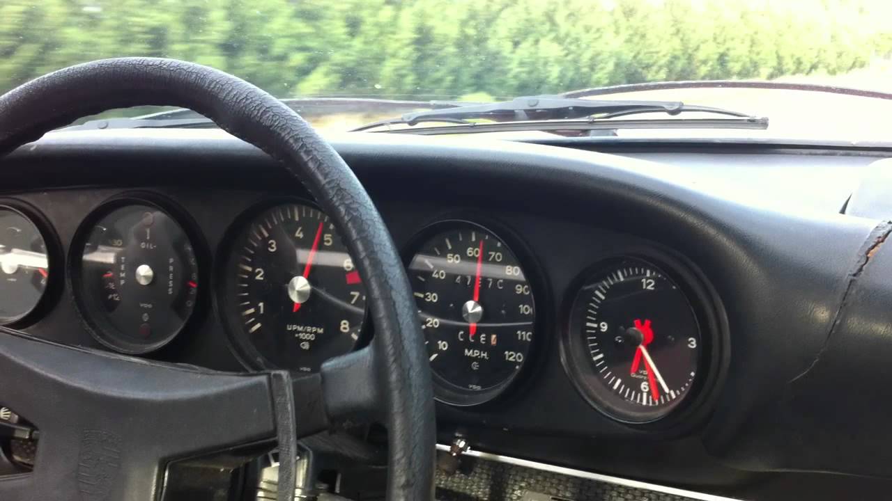 1970 Porsche 911E Acceleration