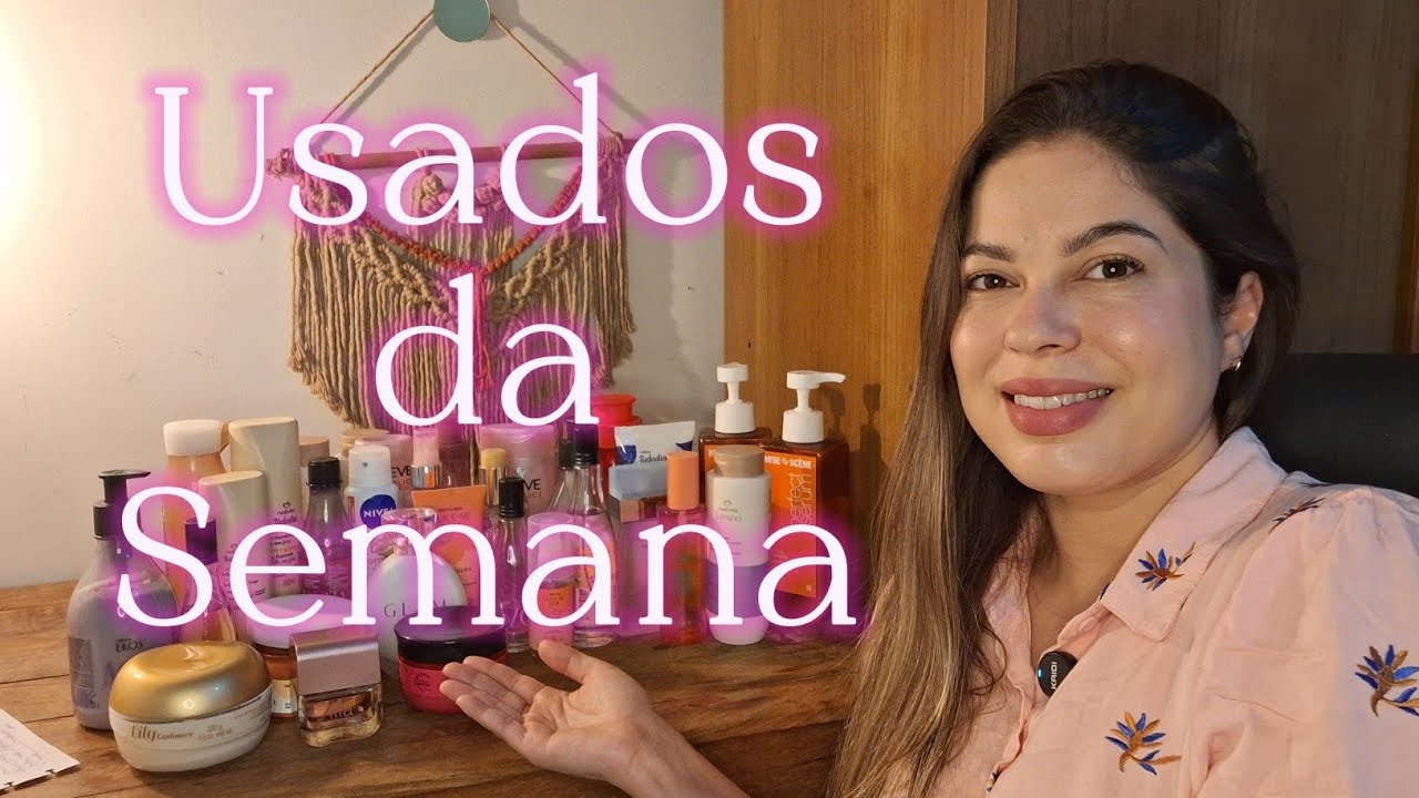 Usados da Semana - Perfumes, Hidratantes e Produtos de Cabelo