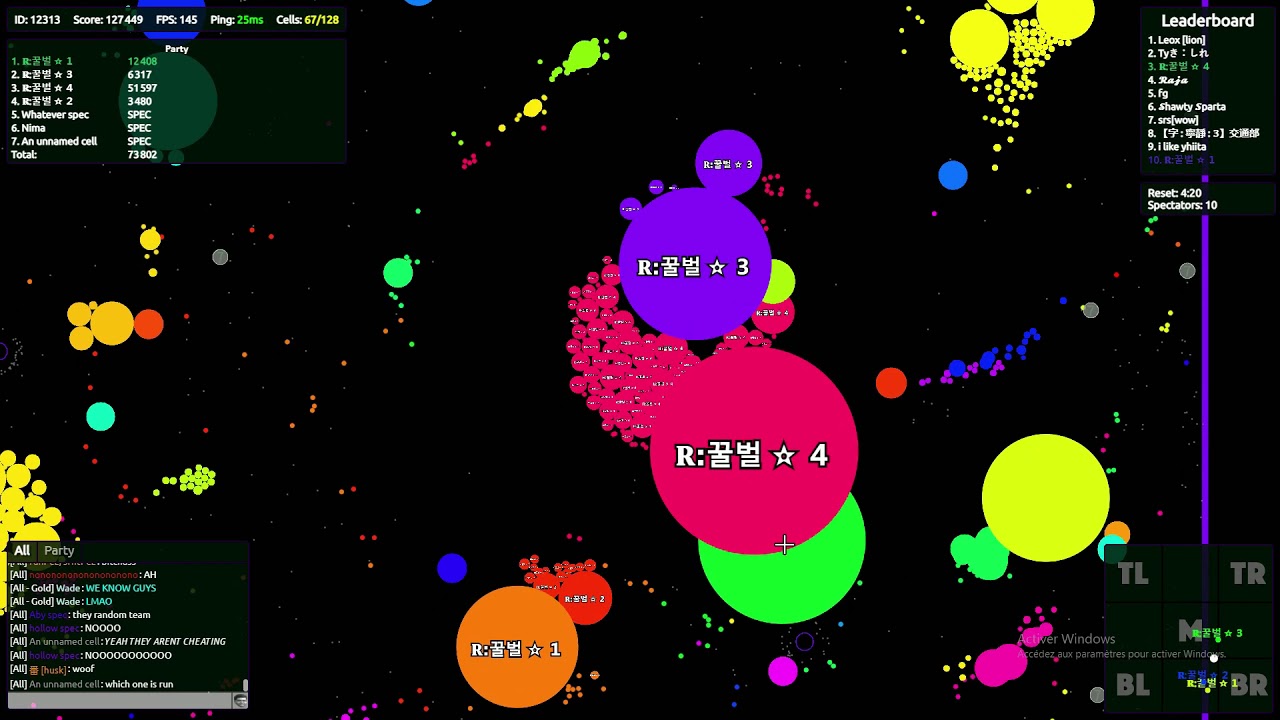 CLAN WAR RUN VS SERENITY - // 2-1 // GOTA.IO