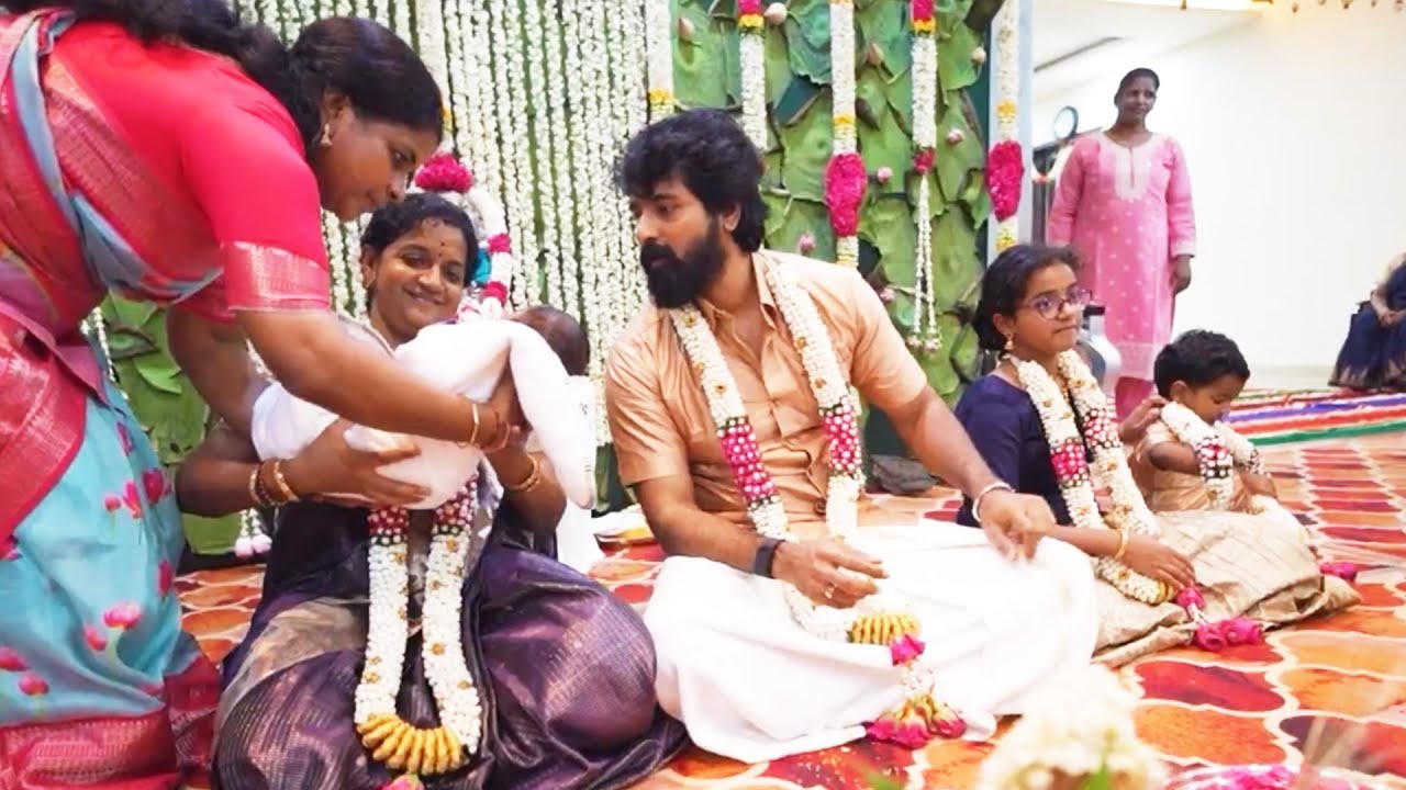 Sivakarthikeyan 3rd kid Naming Ceremony Video with his Cute family ❤️😍 | Sk |