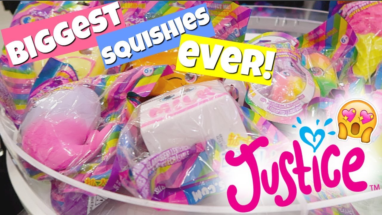 JUMBO SQUISHIES AT JUSTICE! SO MANY NEW SQUISHIES & SLIME!