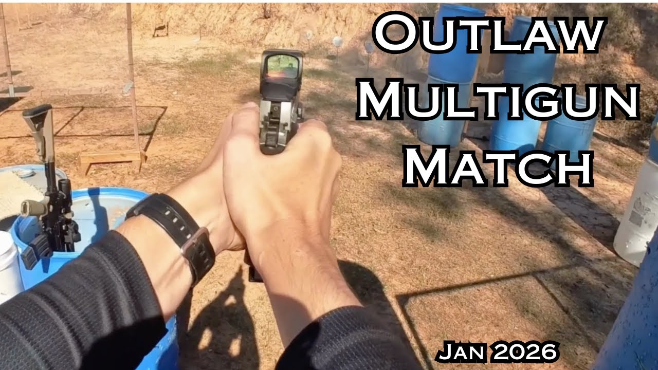First Match with Kimber 2K11 - USPSA Multigun Outlaw Match - 2-Gun Division - Jan 2026
