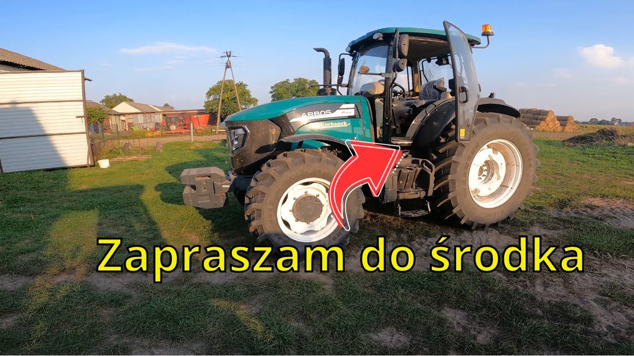 Prezentacja Arbos 4100 Czyli co ma w środku ciągnik za p&oacute;ł darmo.