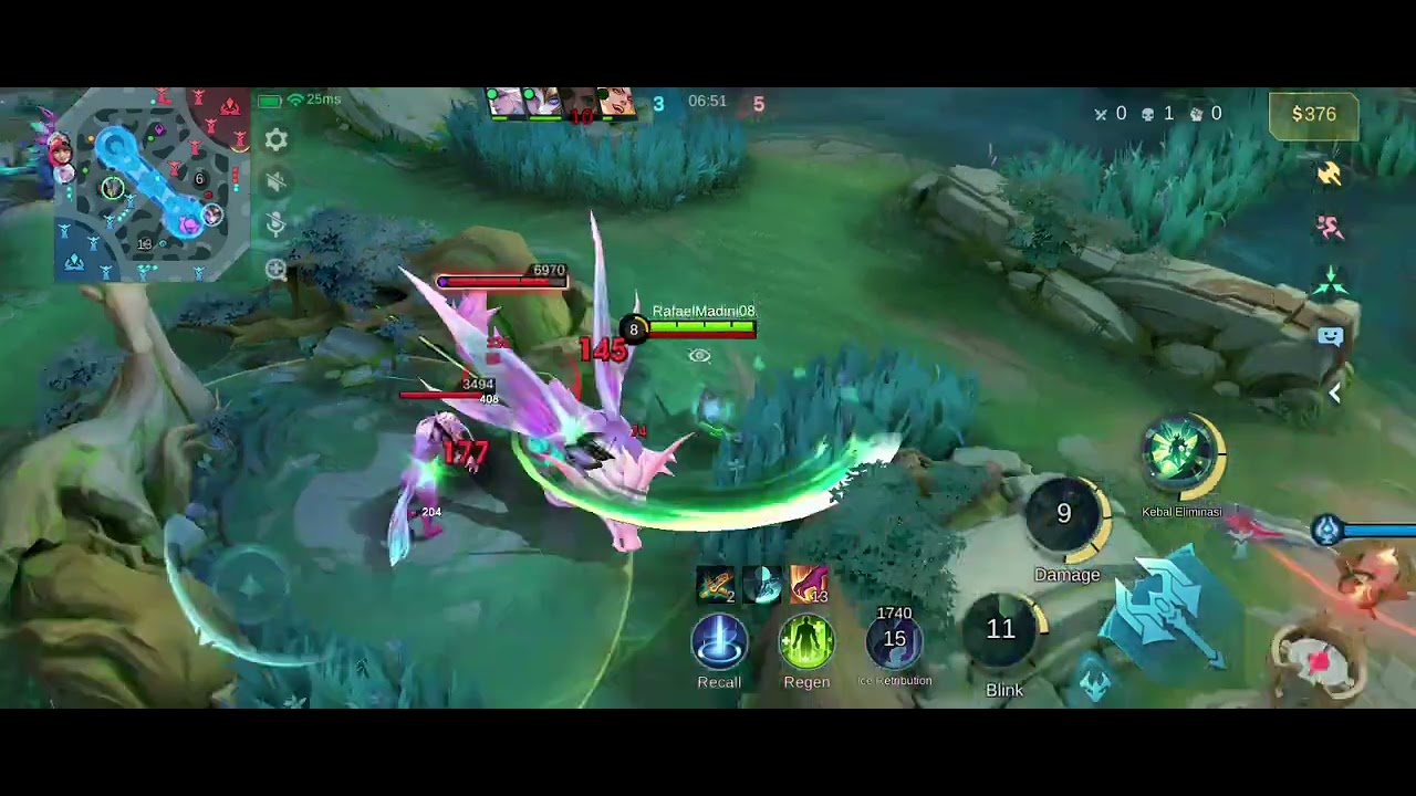 Gw cobain pake Argus - Mobile Legends Bang Bang