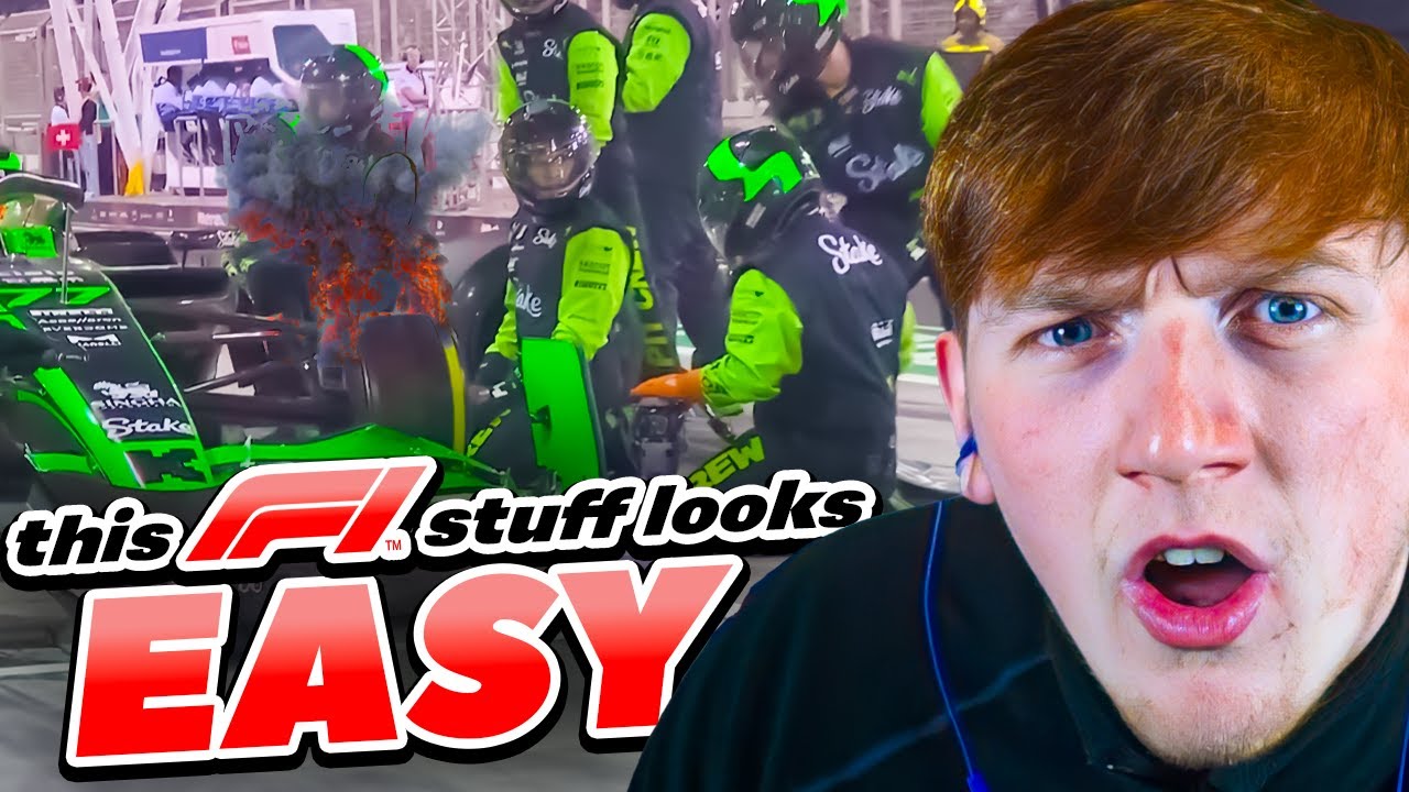 Angry Ginge Hilarious Opinion on F1 (invents new strategy)