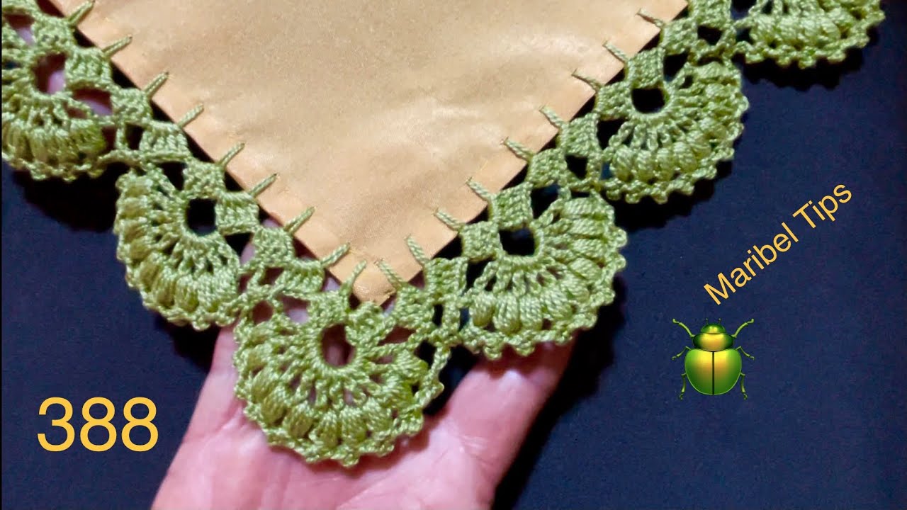 DECORA CON ESTILO Y ELEGANCIA 🌻puntillas para Servilletas de una Vuelta # 388