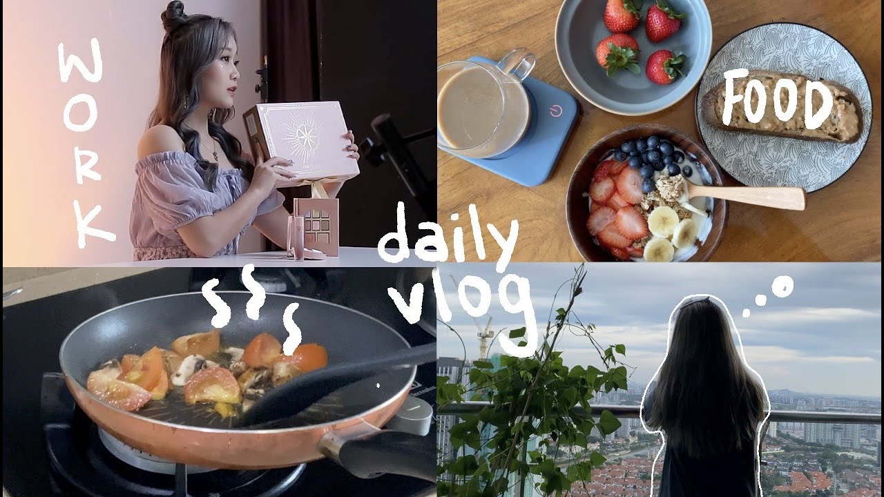 [ENG] 和我一起去棚拍📸 + what i eat in a week! 🍓🥑