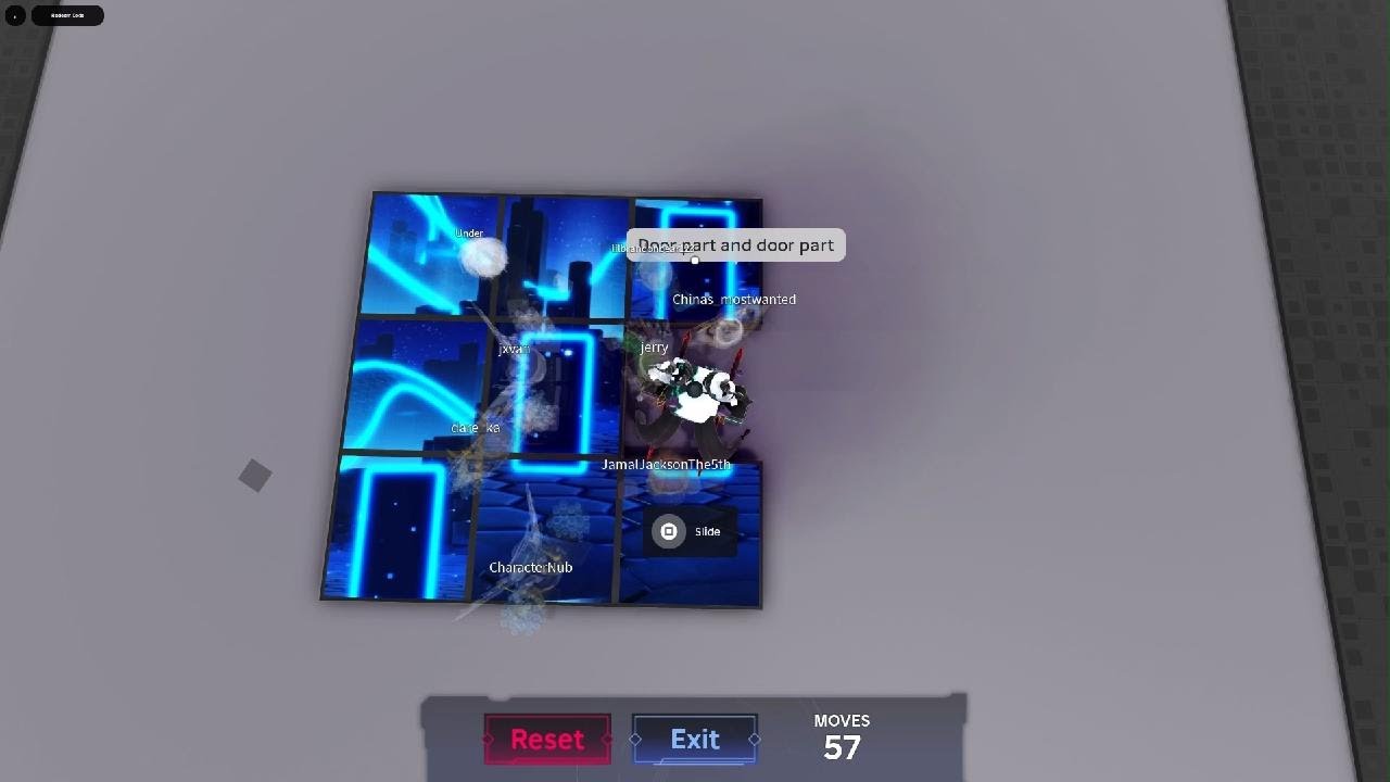 Roblox the hunt mega edition easy mode tile zone puzzle