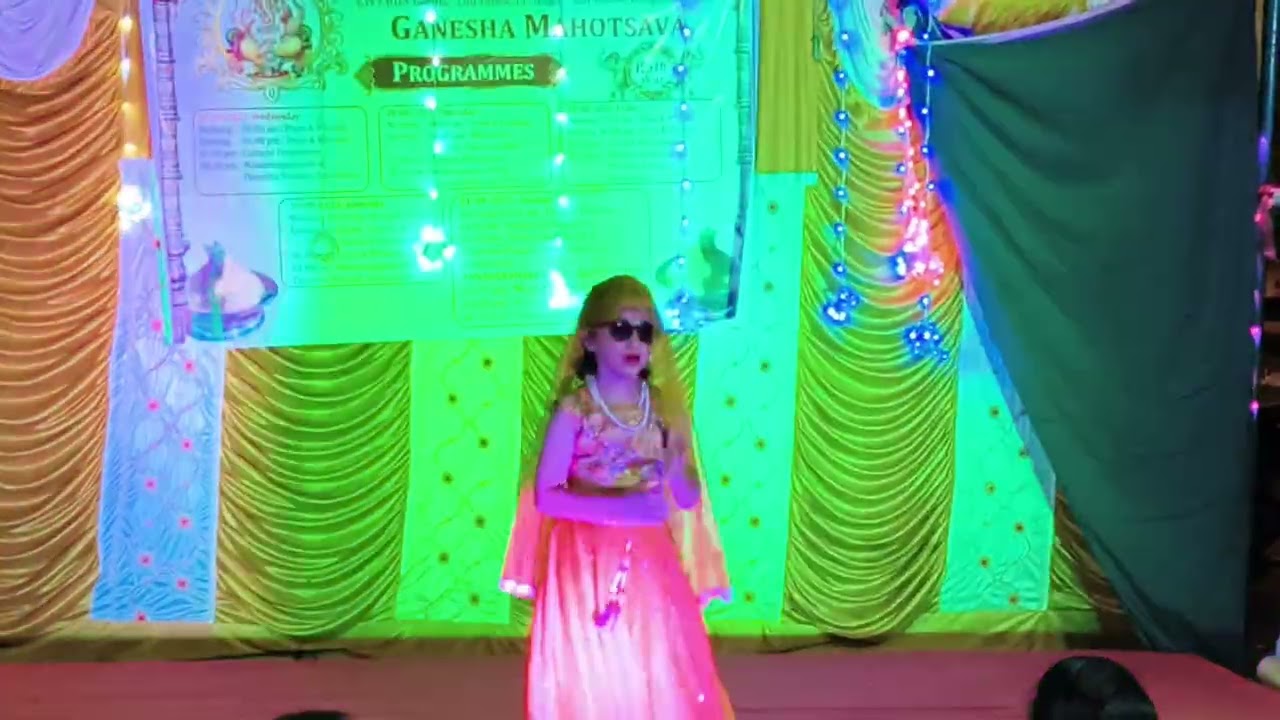 Shanvi 1st performance on Stage