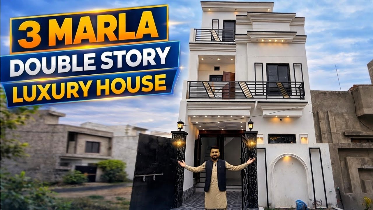 3 Marla Designer House For Sale In Al Rehman Garden Phase 2 Lahore Husnain Builders 