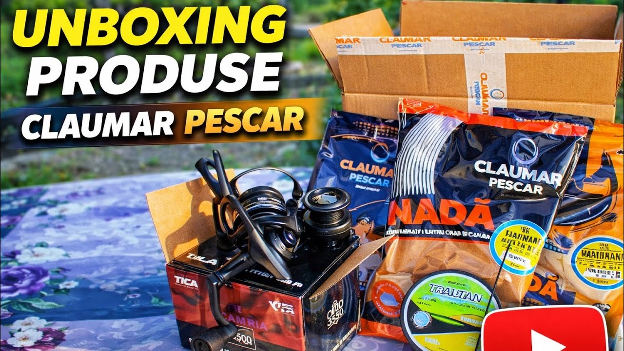 Unboxing Produse CLAUMAR PESCAR