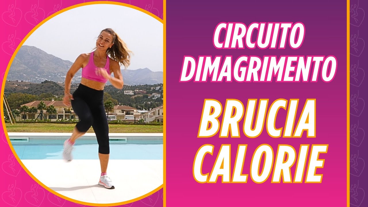 Allenamento a casa donna: circuito dimagrimento BRUCIA CALORIE!