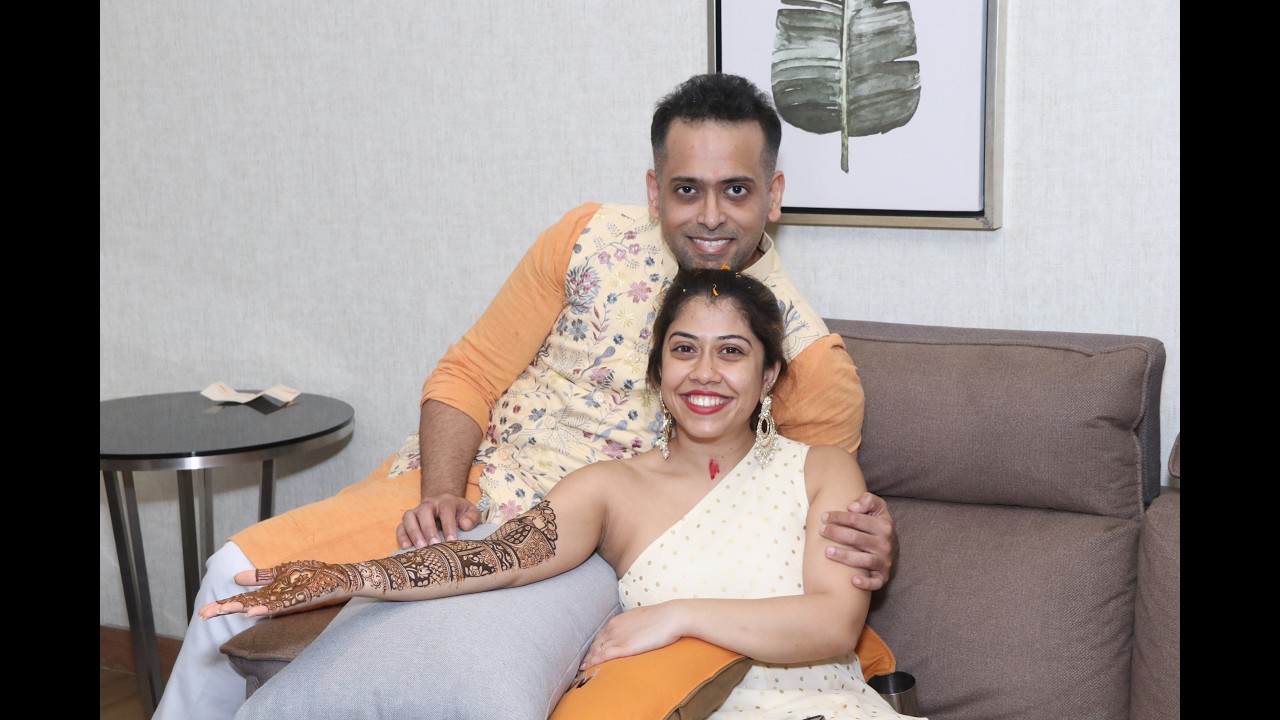 1 - Mehandi on 28th November 2025  Sushree weds Satvik