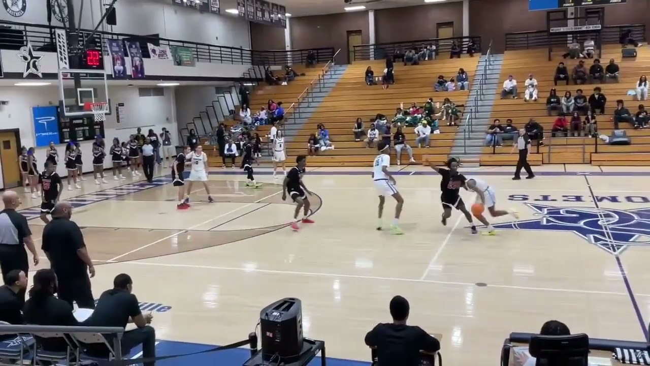 5''11 PG Jayden Scott 2nd half highlights with Newton Rams