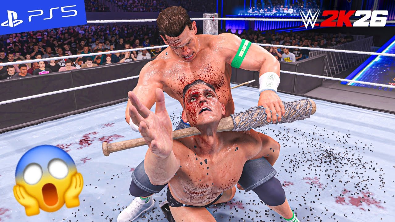 WWE 2k26 - John Cena vs. Gunther - I Quit Match | PS5