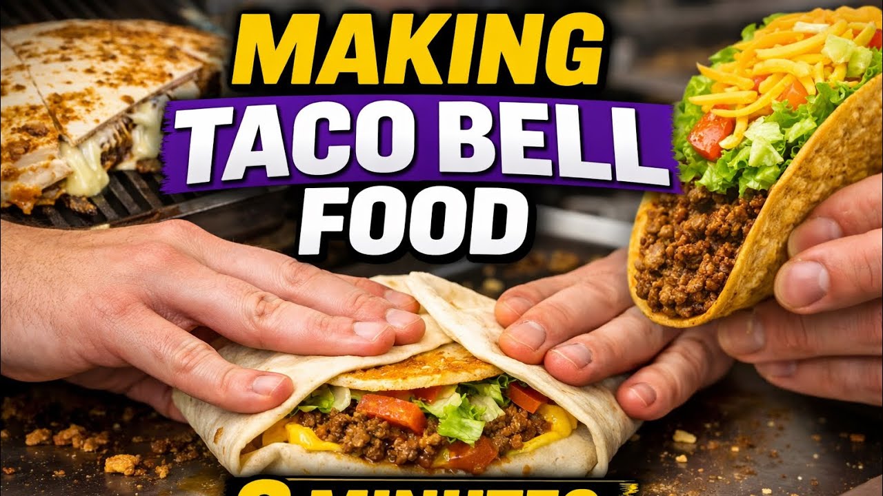 Готовлю еду в Taco Bell (8-минутная подборка)