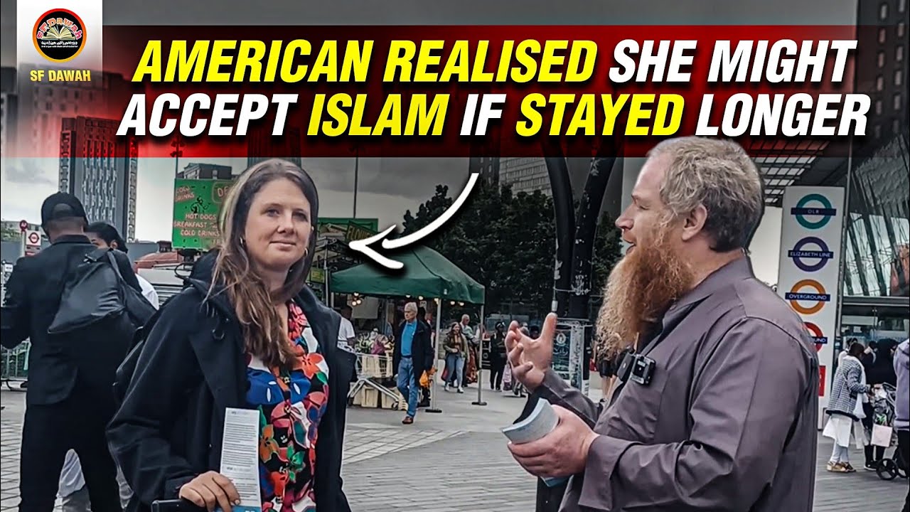 American Lady Exited After She Realised She May Take Shahada Yousuf