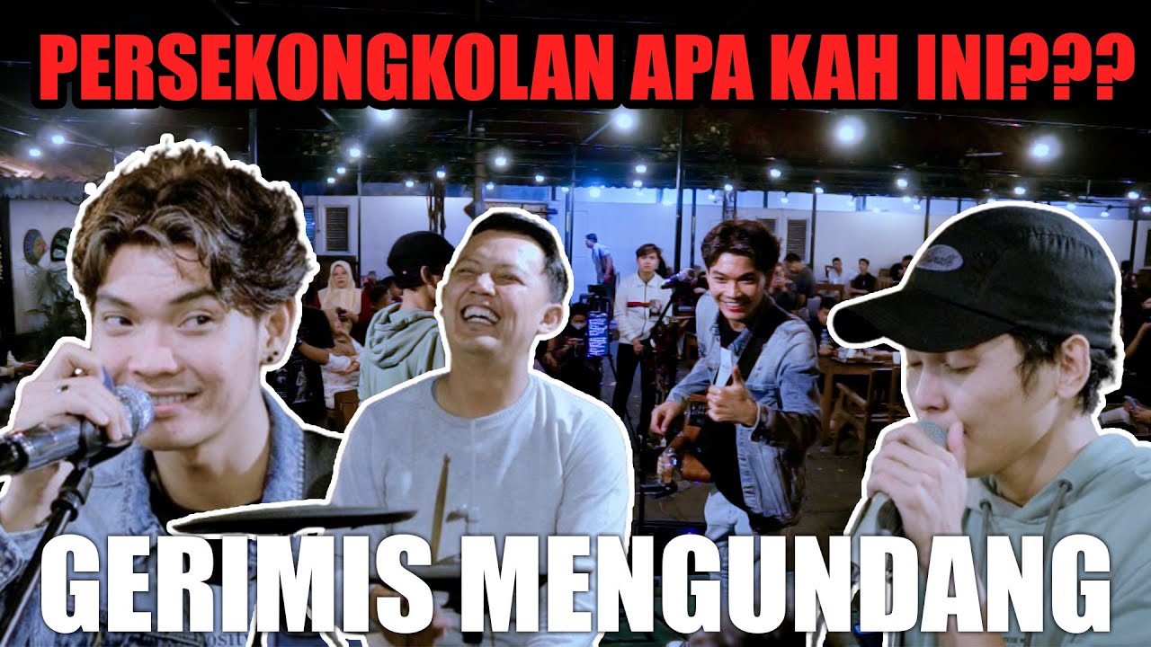 Gerimis Mengundang - Slam (Live Ngamen) TriSuaka Ft. Adlani Rambe