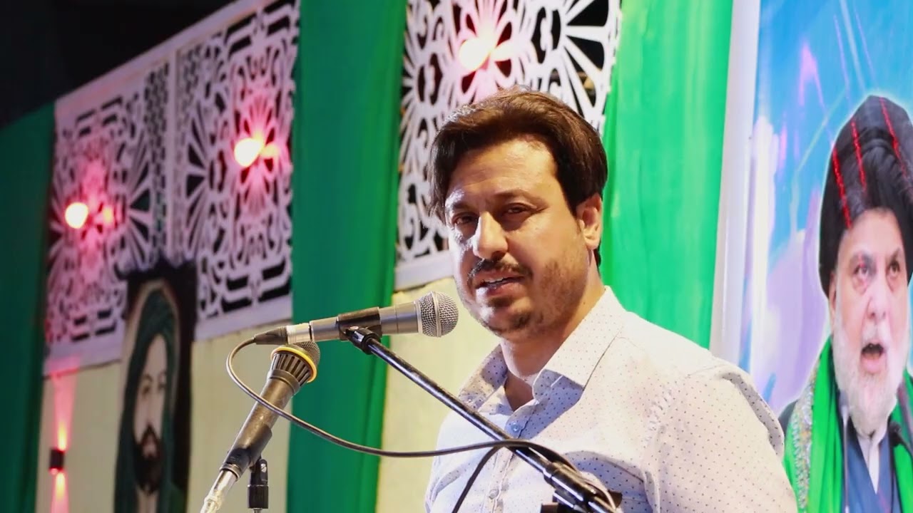 الشاعر علي الغزي | مهرجان عيد الغدير الاغر ذي قار الشطرة