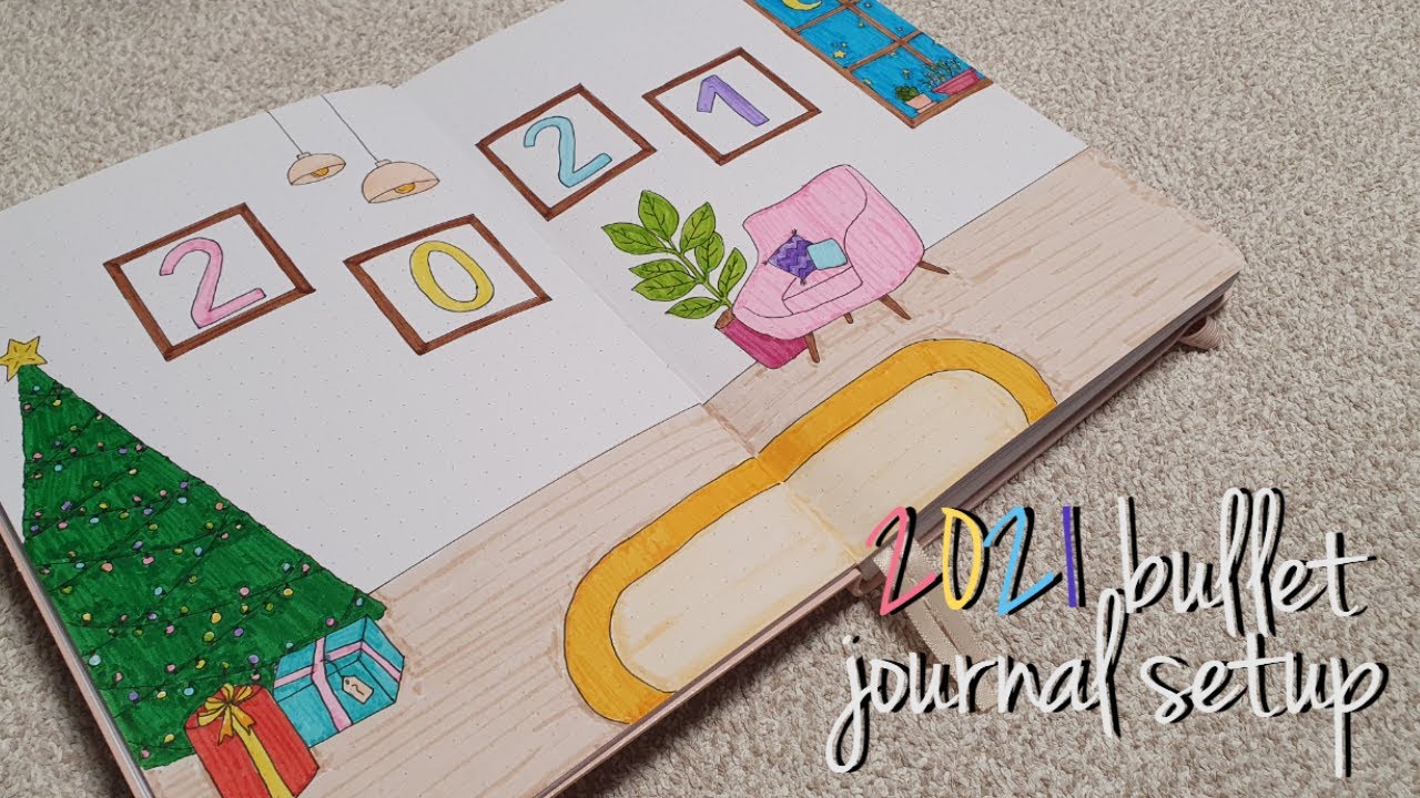 MY 2021 BULLET JOURNAL SETUP | Pastel theme | plan with me
