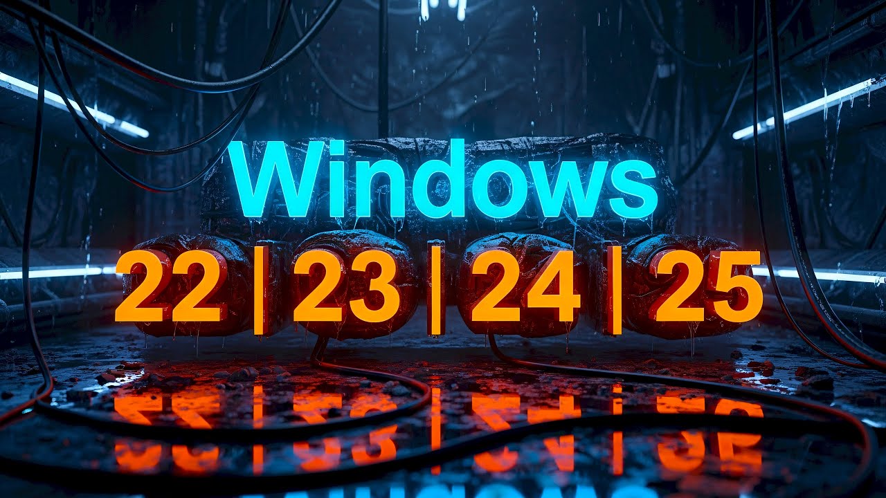 Тест Windows 22H2 vs 23H2 vs 24H2 vs 25H2 &mdash; Что лучше в 2025 году