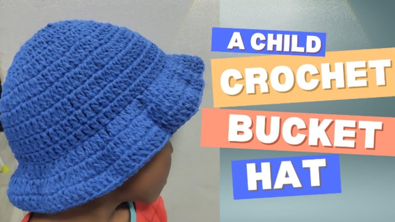 How I Crochet a Bucket Hat for My Child (Easy Pattern)