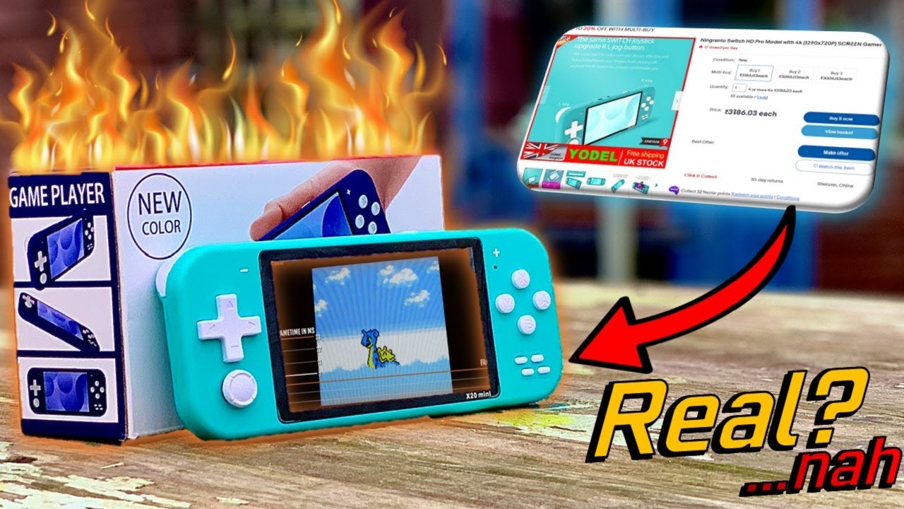 I bought a $30 Nintendo Switch from China...