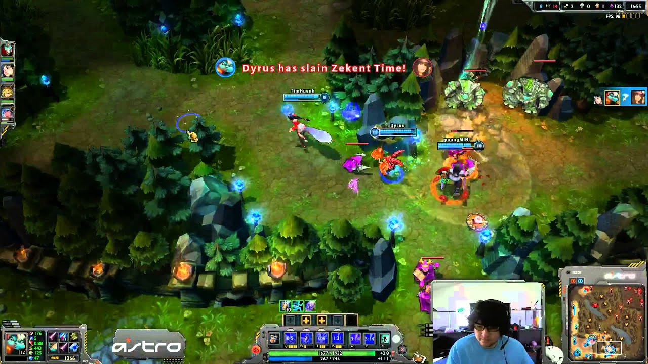 CHALLENGER Solo Queue - Dyrus Poppy super lucky comeback.