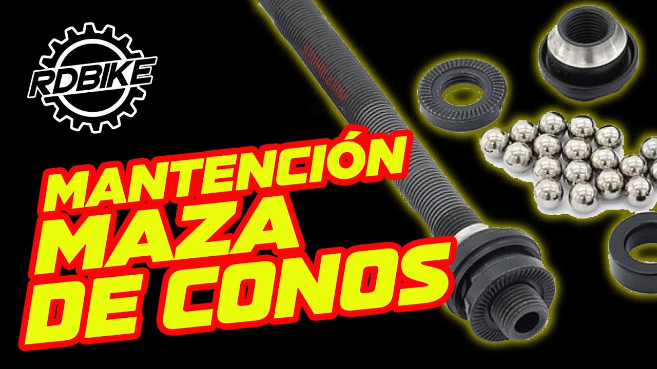 MANTENCION DE MAZA DE CONOS 😎🚴‍♀️ @RdBike_chile