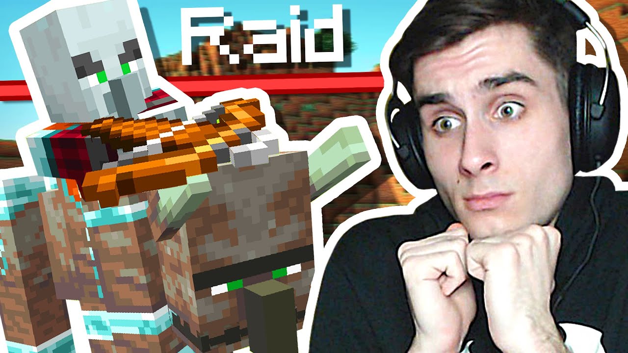 Hardcore #15 - PILLAGERIŲ REIDAS!