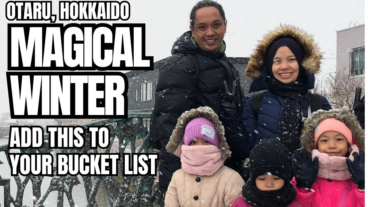 🇯🇵Japan #6 Magical winter in OTARU | A Muslim-Friendly Day Trip guide