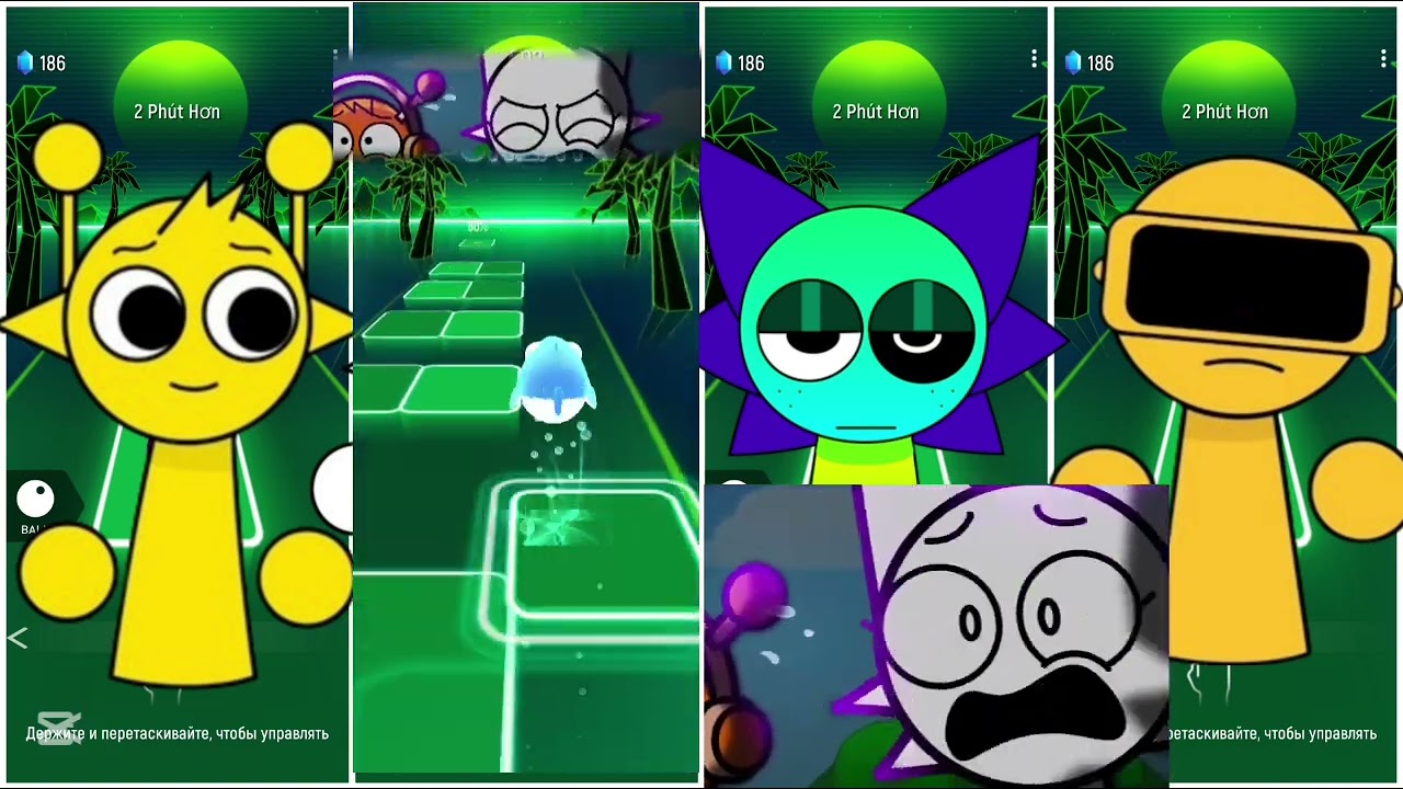🔥 Can You Beat This Rhythm? 🎮 Tiles Hop Sprunki Challenge!   [THG]