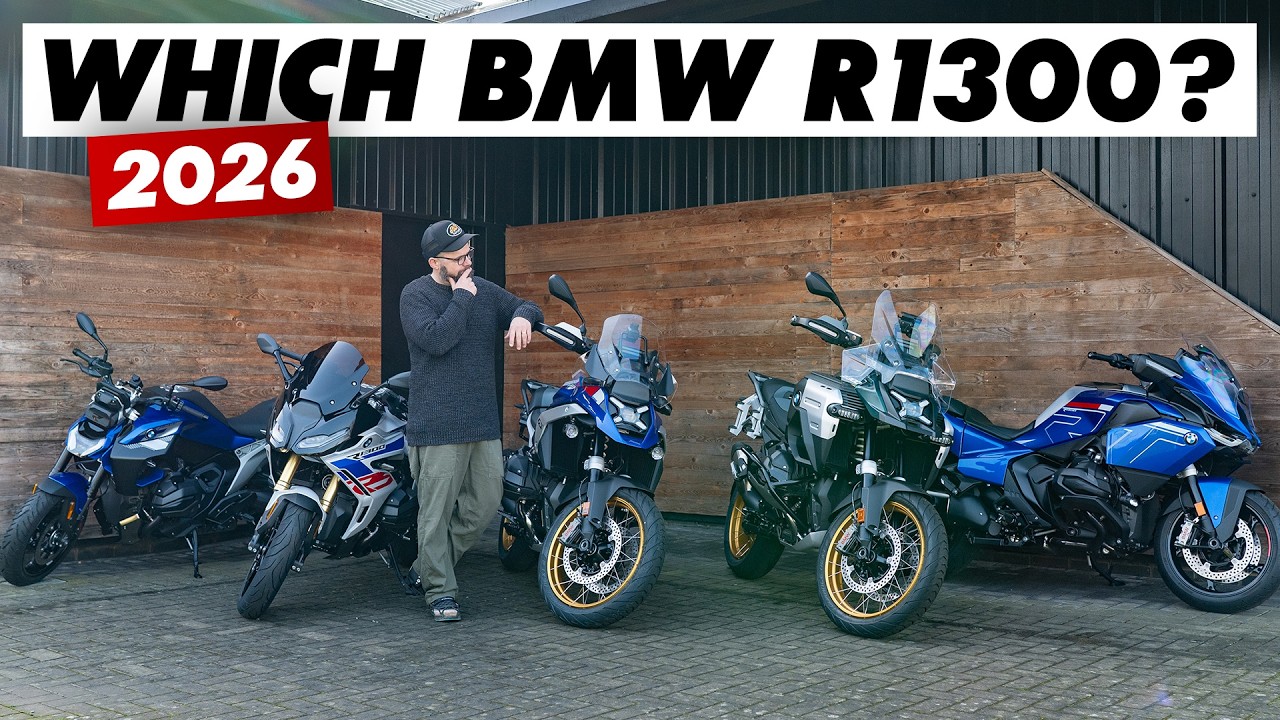 Which BMW R1300 Should You Buy In 2026? (R vs RS vs GS vs GSA vs RT)