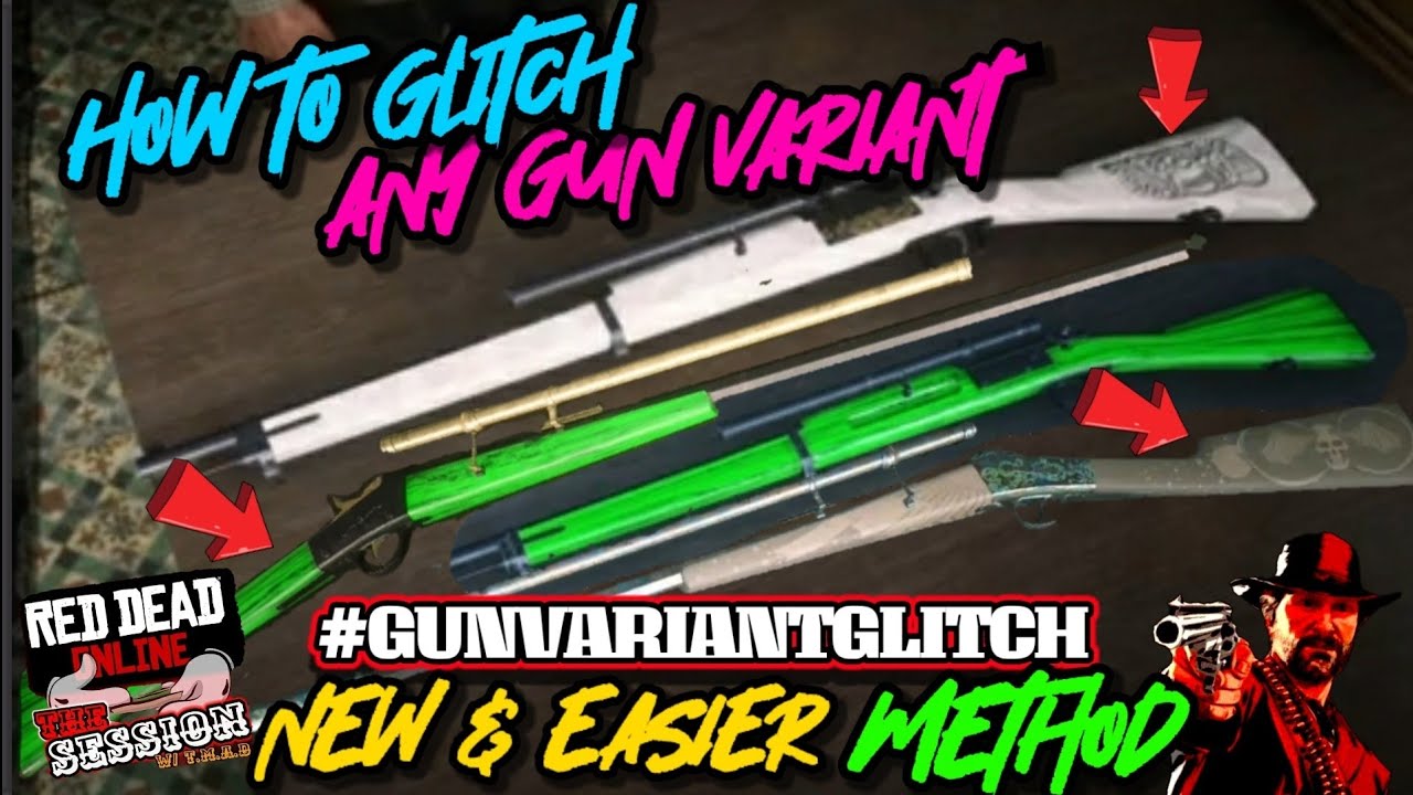 🚫PATCHED🚫 🤕 How To Glitch Any Gun Variant | GUN VARIANT GLITCH | 🔴 Red Dead Online