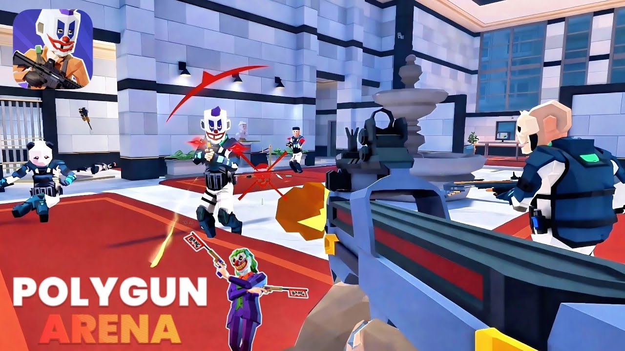 A Discovery POLYGUN ARENA Team Deathmatch [4K]