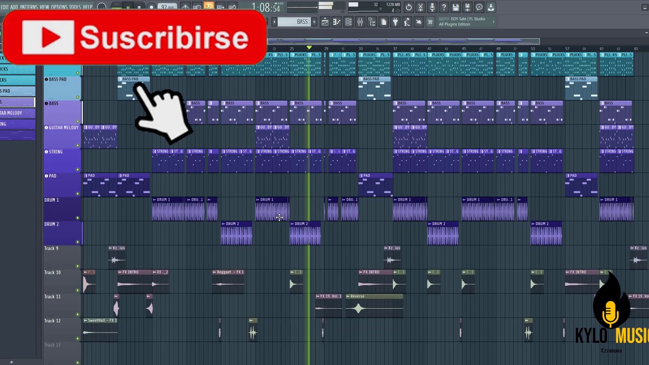 👾Blue Reggaeton Beat 2021/Free Flp Bm 92Bpm🎧